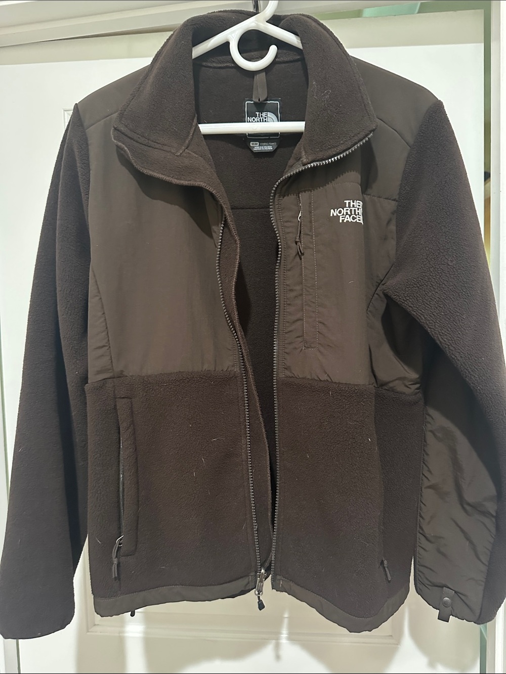 The North Face Women’s Dark Brown Teddy Fleece Jacket